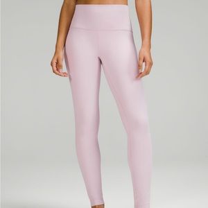 Lavender lululemon align high rise leggings 28”! Only wore these twice.